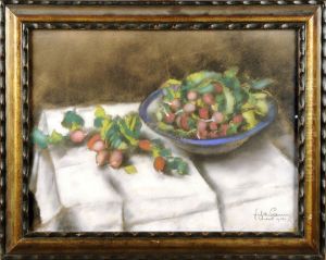 Nature Morte Aux Radis by Jef De Pauw