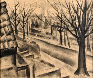 Rue De L'artiste A Boitsfort. by Jef De Pauw