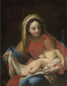 Madonna And Child by Pietro Antonio De Pietri