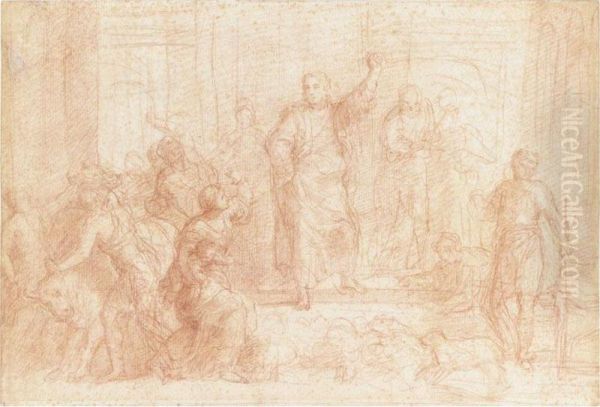 Christ Driving The Money-changers From The Temple - view 1