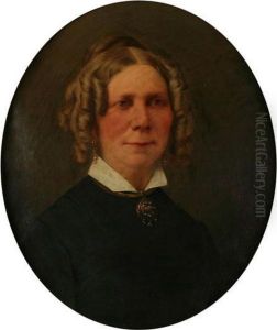 Portrait Of A Woman by Hendrik De Pondt