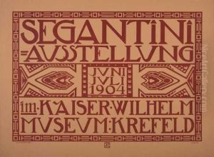 Segantini Ausstellung. 1904.