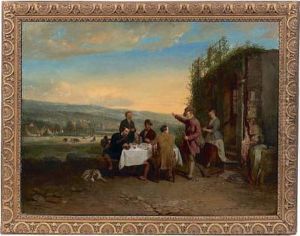 Le Repas De Retour De Chasse