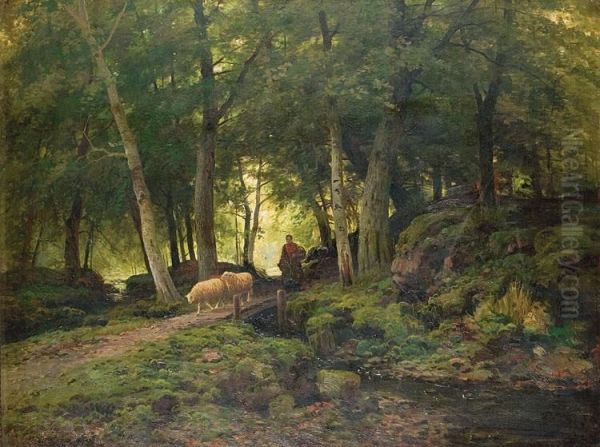 Paysage Aux Moutons - view 1