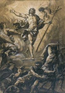 Le Christ Ressuscite by Abel De Pujol