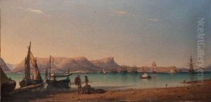 Vue Du Bassin Mediterraneen by Alphee De Regny