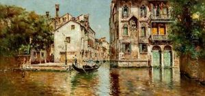 "canal De Venecia". by Antonio Reyna Manescau
