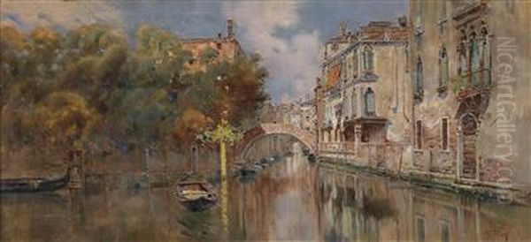 View Of A Canal In Venice - view 1