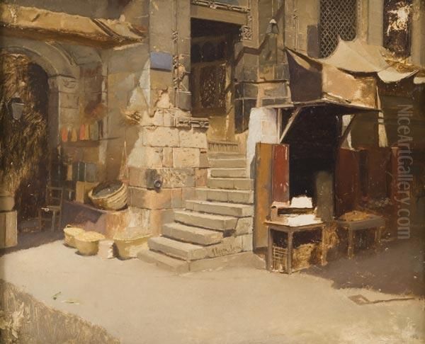 Cortile Con Botteghe - view 1