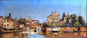 A Venetian Backwater by Antonio Maria de Reyna