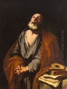 Penitent Saint Peter by Jusepe de Ribera