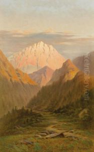 Western Mountains by Frederick Debourg Richards