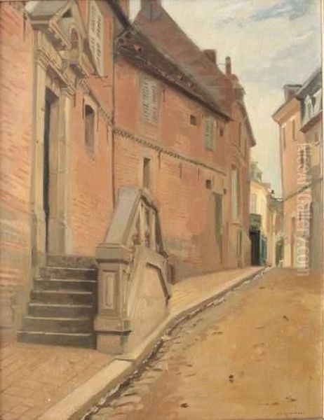 Rue De La Grande Mademoiselle A Eu (normandie) - view 1