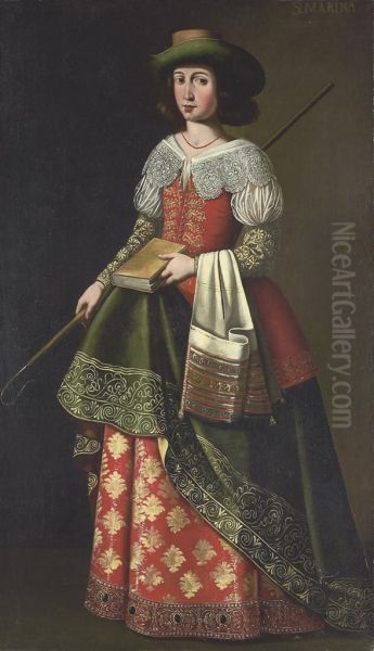 Saint Margaret Of Antioch, As A Shepherdess - view 1