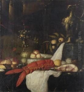 Prunkstillleben by Pieter de Ring