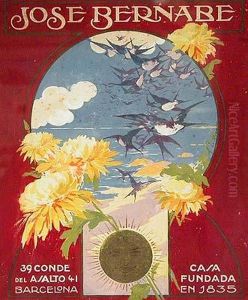 Palma De Mallorca, 1920)
Cartel Publicitario De La Casa by Alejandro de Riquer