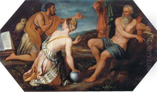 Mythological Scene With Jupiter - view 1
