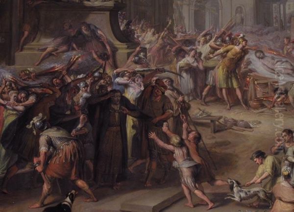 Der Tumult In Rom Nach Casars - view 1