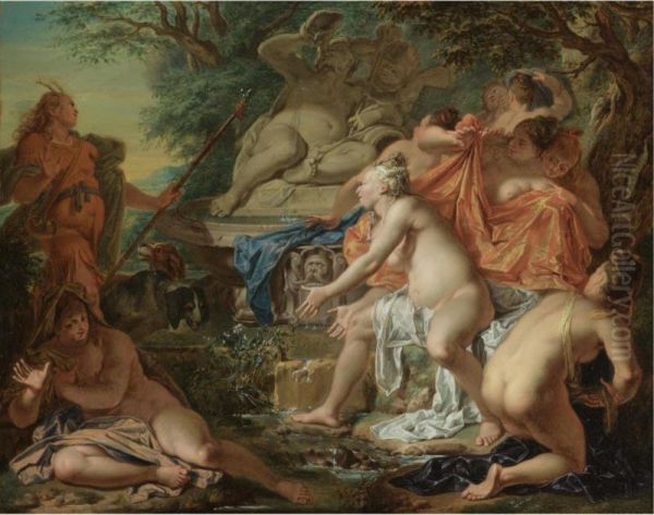 Diana And Acteon - view 1