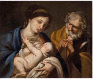Sacra Famiglia by Francesco Pacecco De Rosa