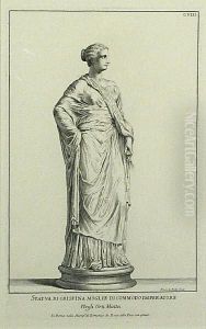 Statues Of Ancient And Modern Rome by Domenico De Rossi
