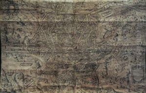 Carta Topografica Della Citta' Di Roma by Giovanni Giacomo De Rossi