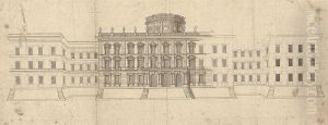Gianlorenzo Bernini's Third Design For The East Facade Of Thelouvre Gianlorenzo Bernini's Third Design For The East Facade Of Thelouvre