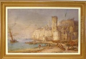 Ville Fortifiee En Bord De Mer by Charlotte, Baronne De Rothschild