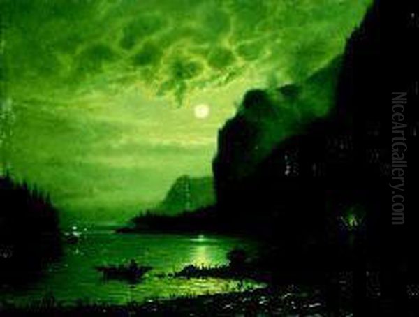 Notturno Sul Lago Di Como - view 1