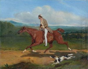 Cavalier Poursuivi Par Son Chien