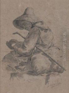 La Bergere by Geoffroy De Ruille