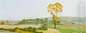 Paysage Estival A Tiegem by Valerius De Saedeleer