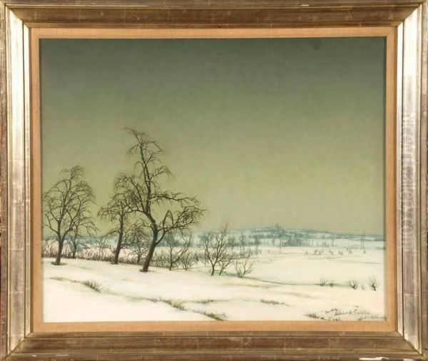 Paysage Enneige A Etikhove - view 1