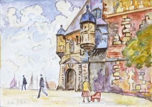 Honfleur, La Lieutenance by Henri Lienard De Saint-Delis