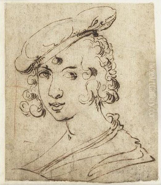 Portrait De Jeune Homme Au Beret - view 1