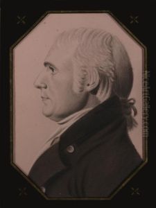 Profile Portrait Of Mr. Robert Oliver, A Baltimore Merchant by Charles Balthazar J. F. Saint-Memin