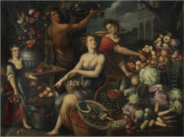 An Allegory With Bacchus And Ceres - view 1