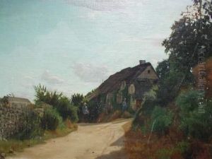 Sentier Menant A Une Ferme by Pierre De Salis-Soglio