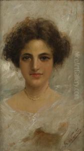 Ritratto Di Fanciulla In Bianco
