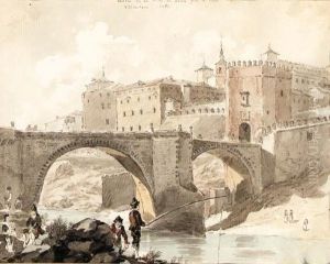 A View Of The Bridge At Toledo
