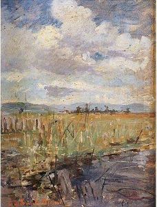 Paisaje by Andres De Santa Maria