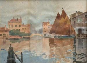 Recuerdos De Venecia by Carlos Maria De Santiago