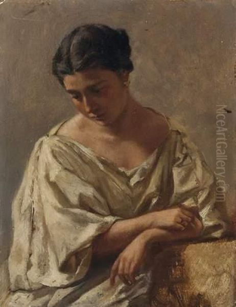Portrait De Jeune Femme - view 1