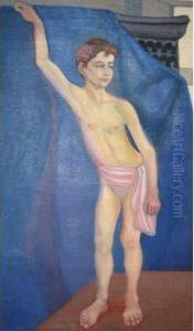 Garcon Au Pagne, Circa 1920-1922 by Sophie De Schomberg Szymberska