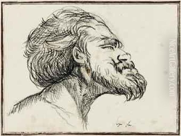 Head Of A Bearded Man - view 1