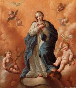 L""immacolata Concezione by Juan De Sevilla Romero Y Escalante