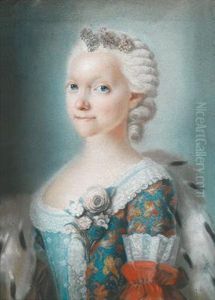 Ritratto Di Una Principessa Sassone by Louis de Silvestre