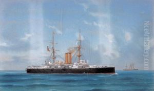 Navire De Guerre Mixte Anglais . by A. De Simone