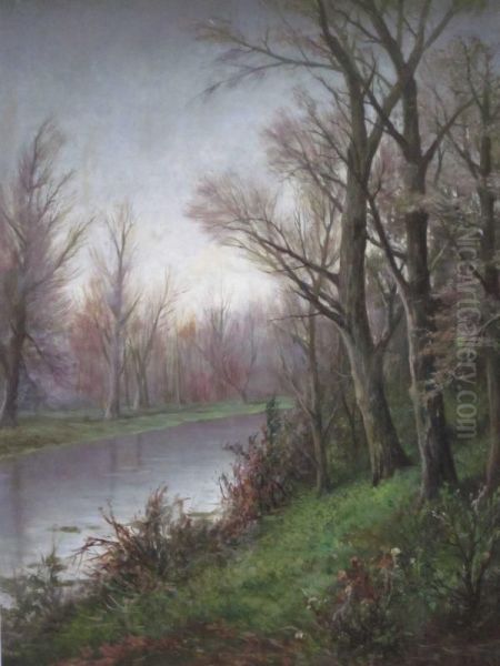 'landscape With River' - view 1