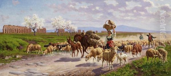 Spring In The Campagna - view 1